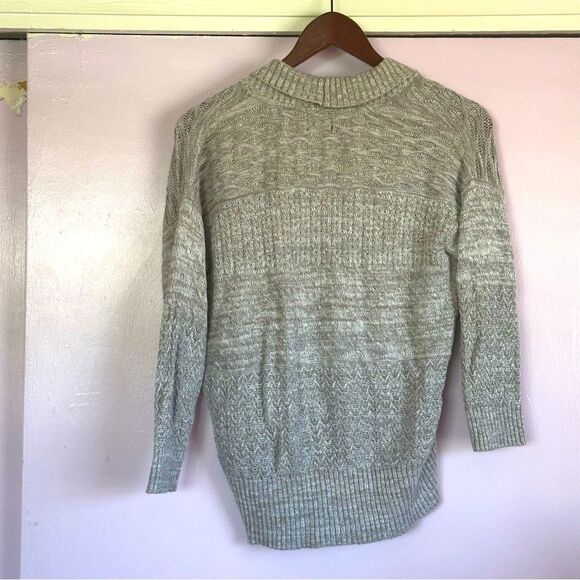 Women’s U.S Polo Association Knit Sweater Sz XL Gray - Picture 4 of 8